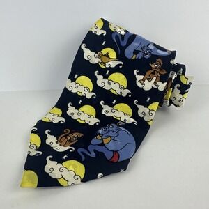 Disney Store Vintage Men's Aladdin  100% Silk Neck Tie